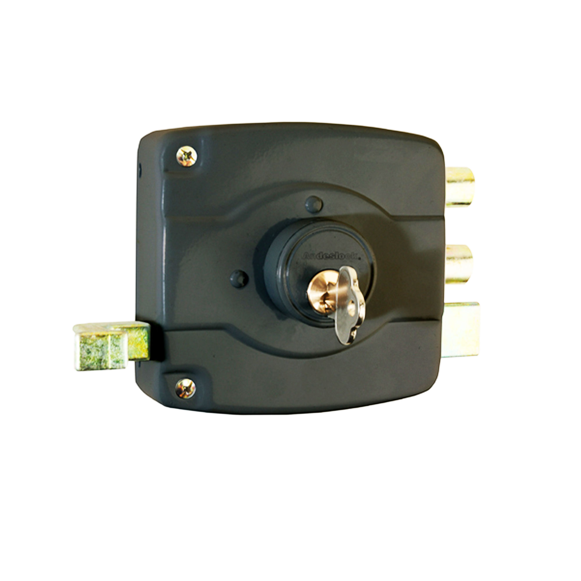 Cerradura de Sobreponer AS01 Gris Andeslock
